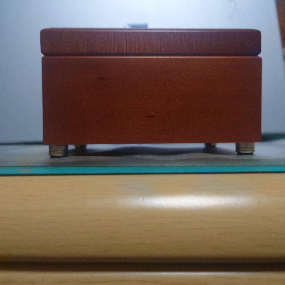 木製オルゴールボックス ミラー付き