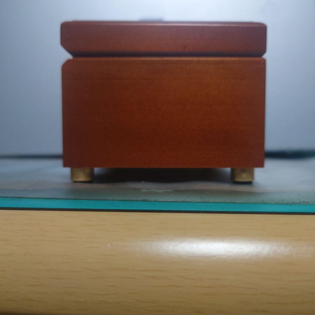 木製オルゴールボックス ミラー付き