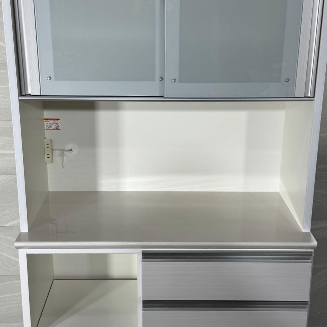 松田家具 キッチンボード コンパス 幅100cm 食器棚 作業台 d5004