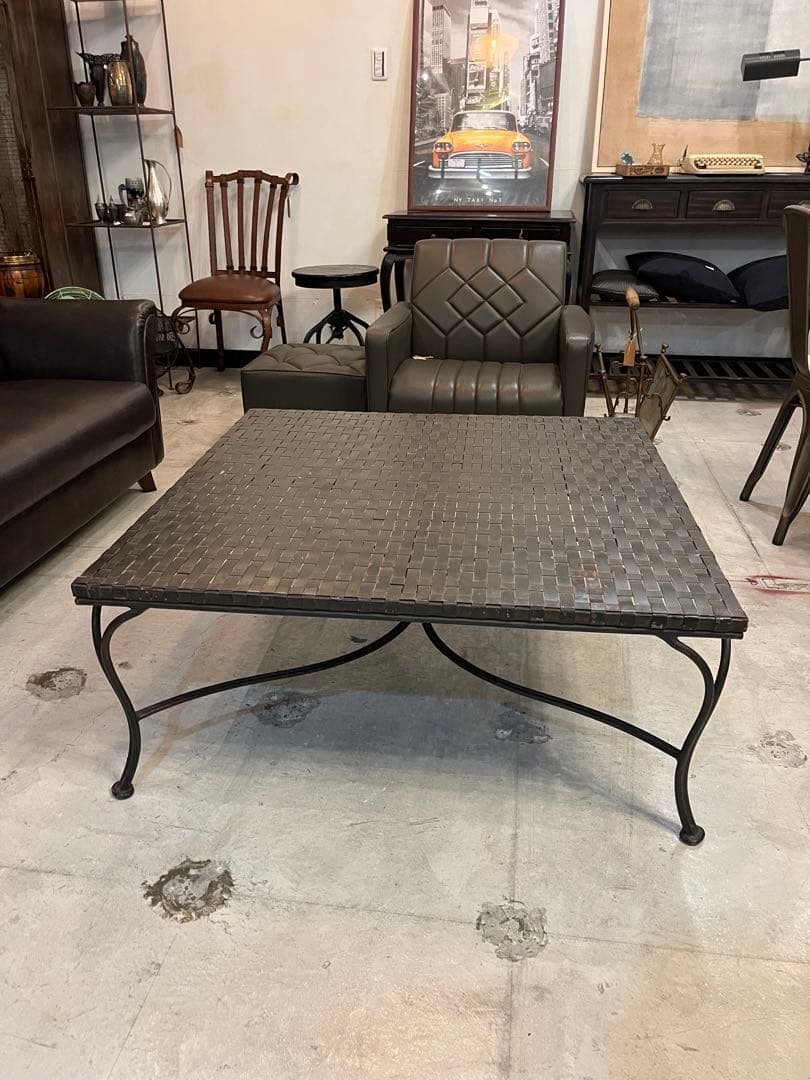 ヴィンテージ　アイアンテーブル