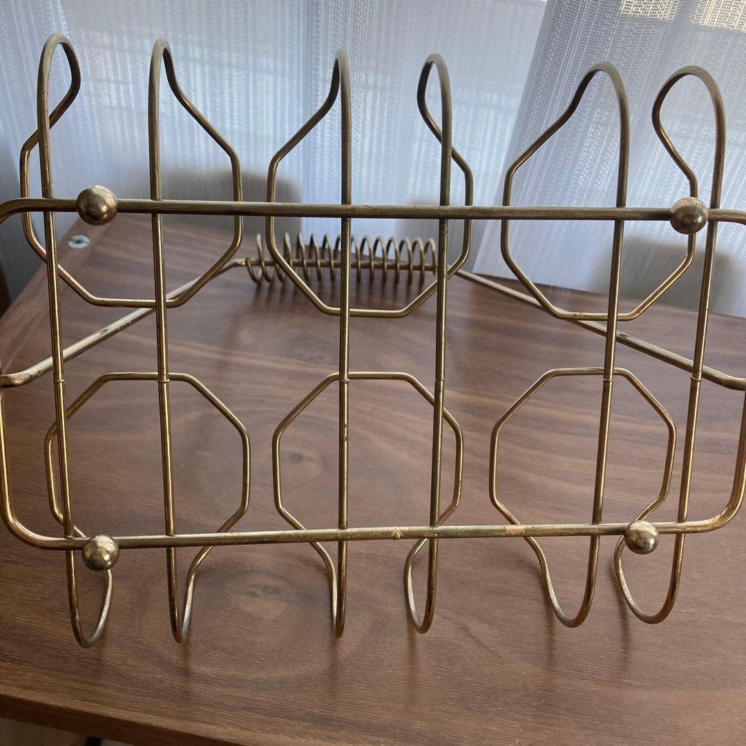 ヴィンテージ ミッドセンチュリー モダン ドリンクグラスキャリア