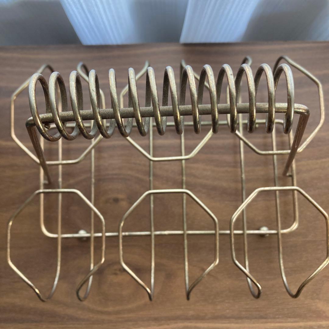 ヴィンテージ ミッドセンチュリー モダン ドリンクグラスキャリア