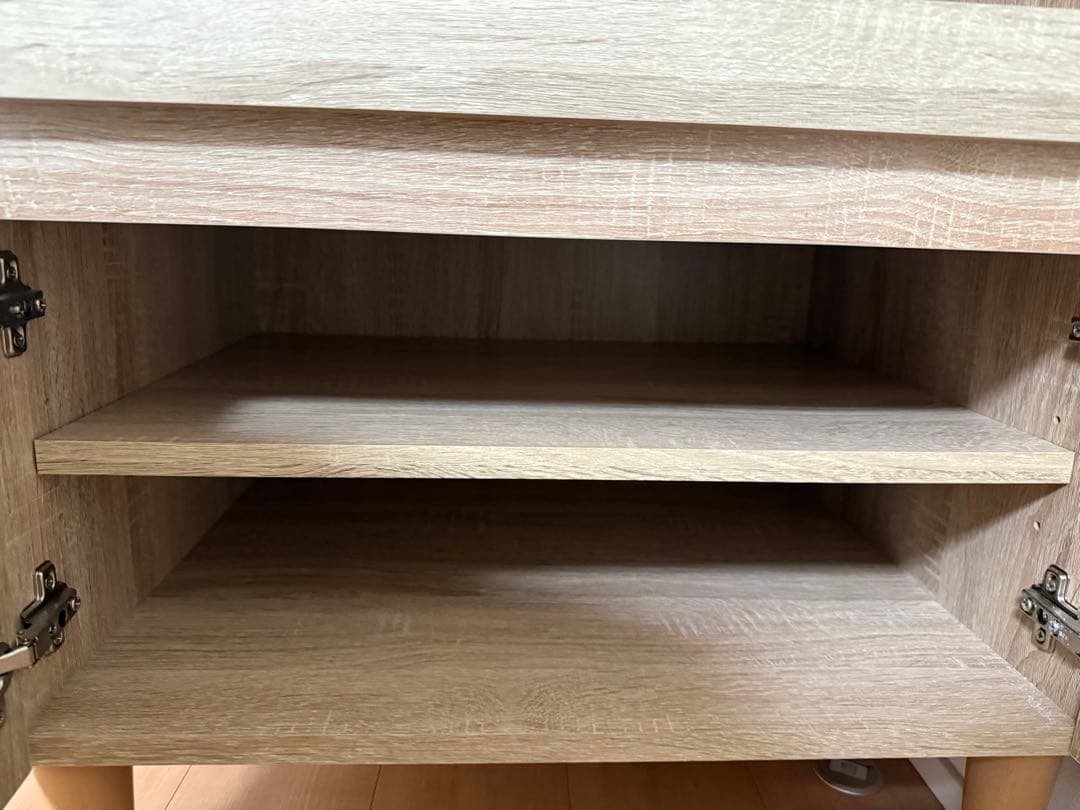 【値下げ】LOWYA 電子レンジ台　キッチン収納