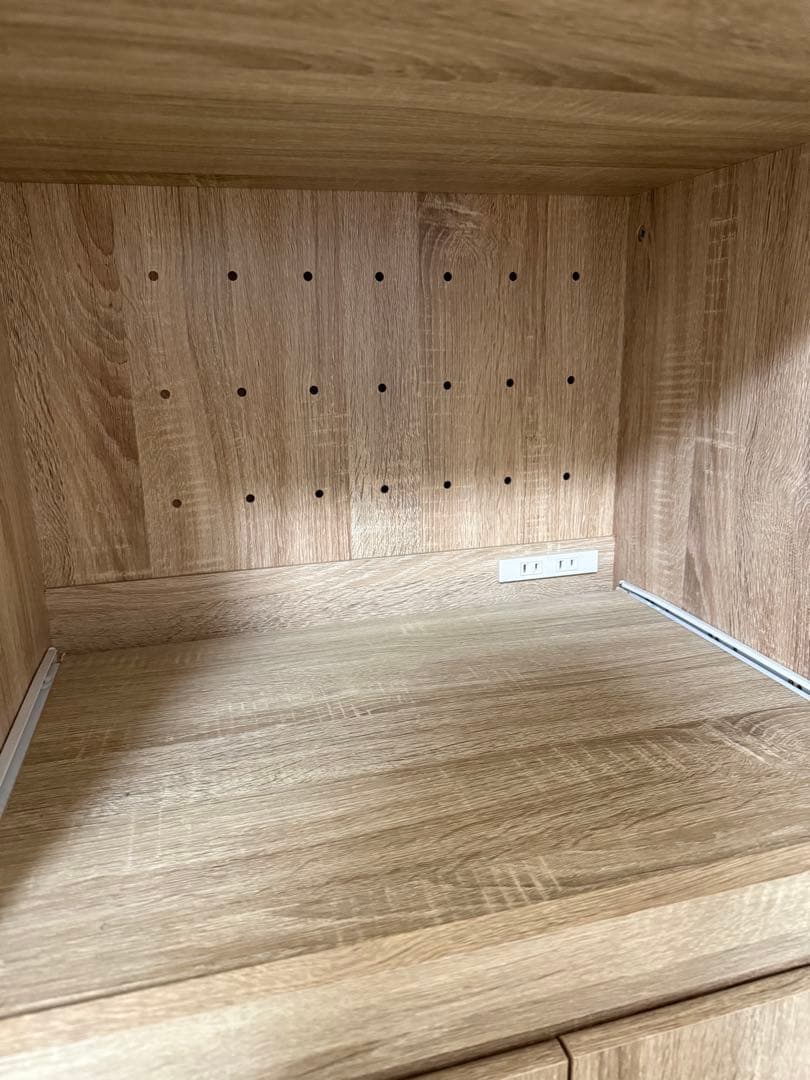 【値下げ】LOWYA 電子レンジ台　キッチン収納