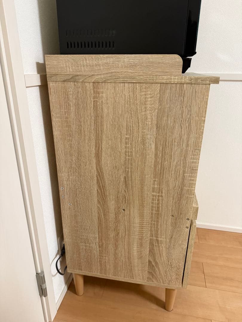 【値下げ】LOWYA 電子レンジ台　キッチン収納