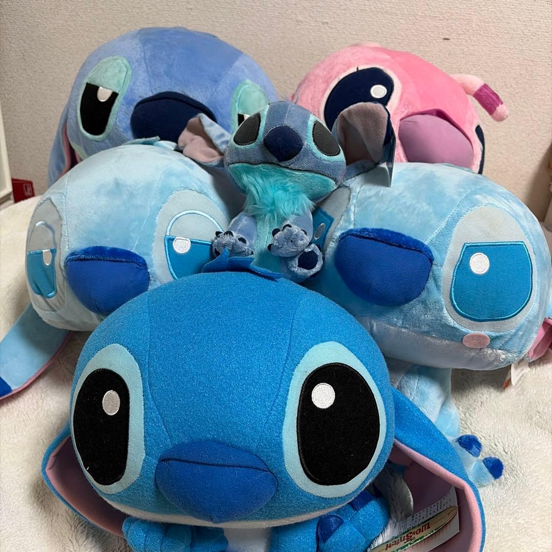 スティッチ エンジェル ぬいぐるみ6体セット まとめ売り
