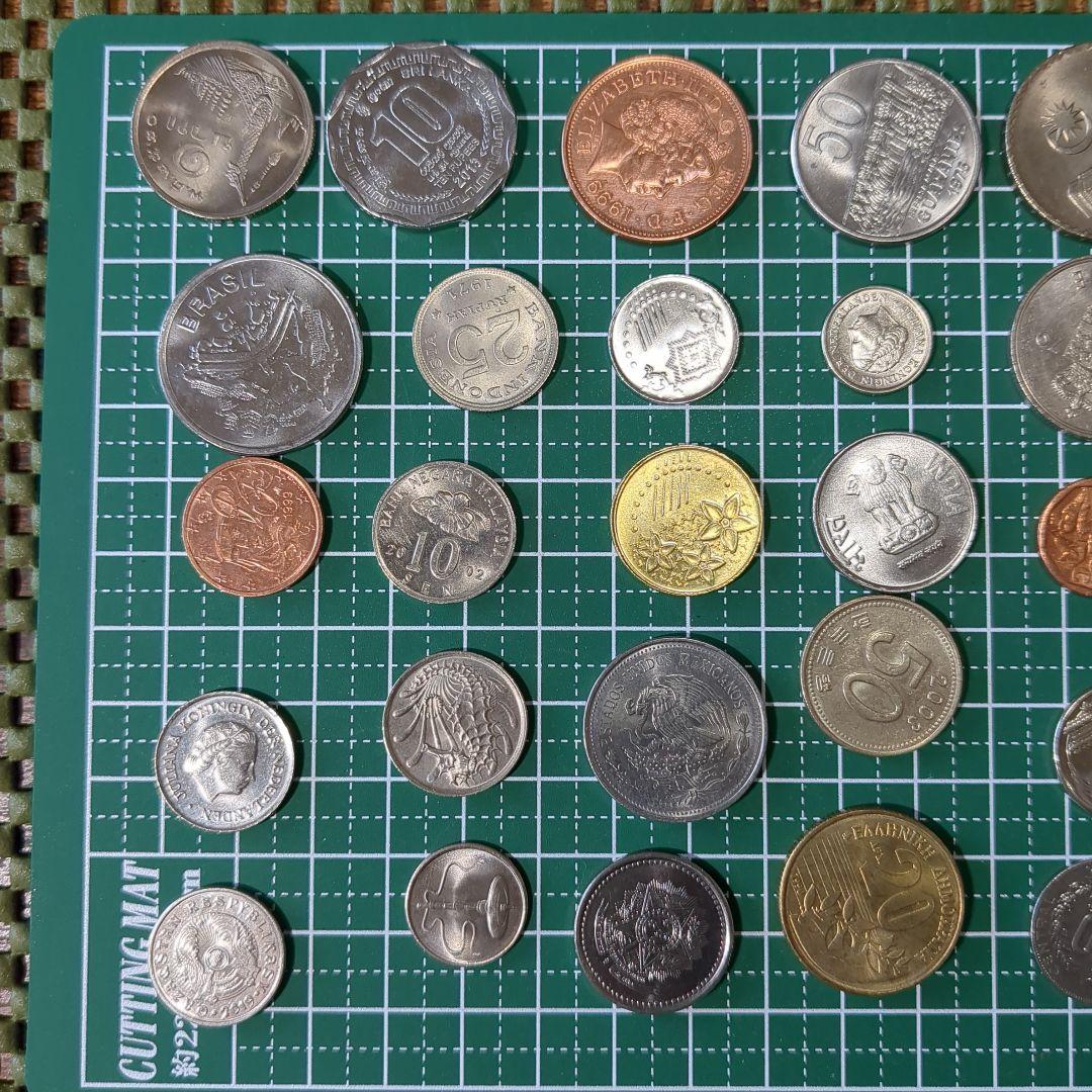 美品 状態の良い外国コイン 古銭 様々な国 コレクション セット 30