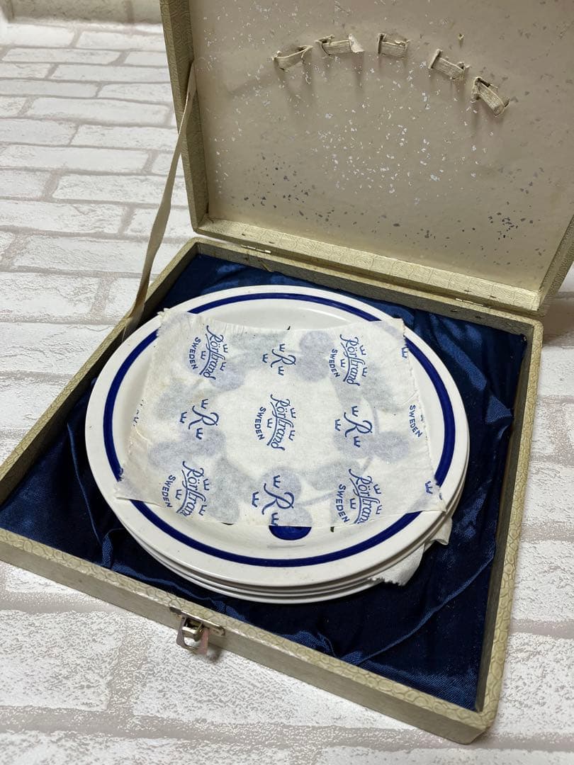 スウェーデン　ロールストランド　イレーネ　皿6枚