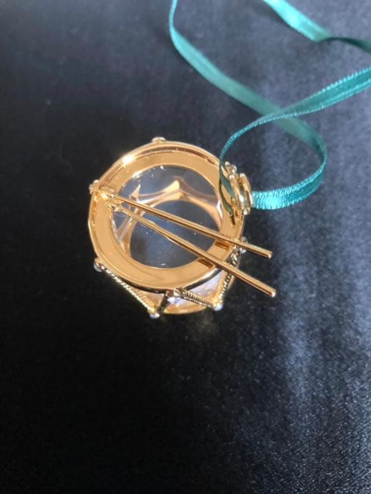 希少❗️美品❗️SWAROWSKI オーナメント　ドラム
