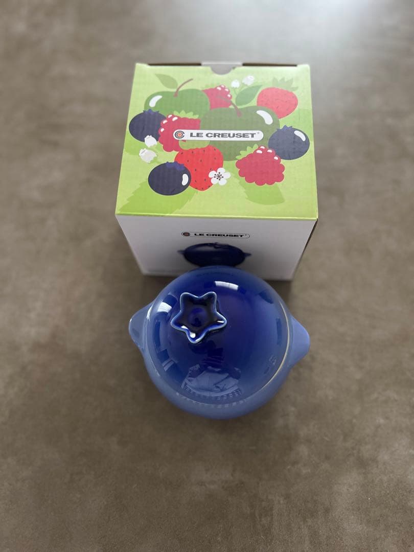 即日発送 無断転載NG レア 新品 ル・クルーゼ ミニ・ブルーベリー 小物