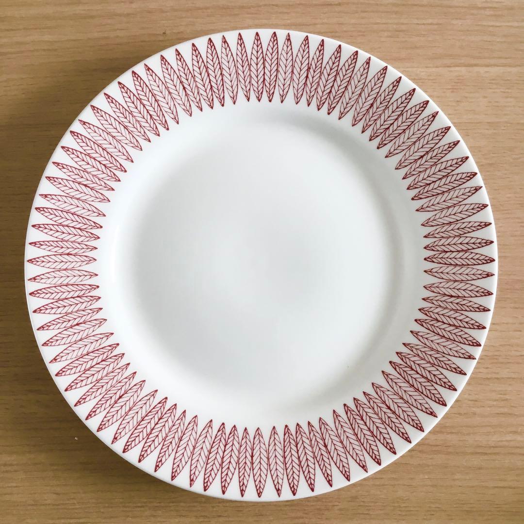 グスタフスベリ スティグ リンドベリ RED SALIX プレート 28cm - メルカリ