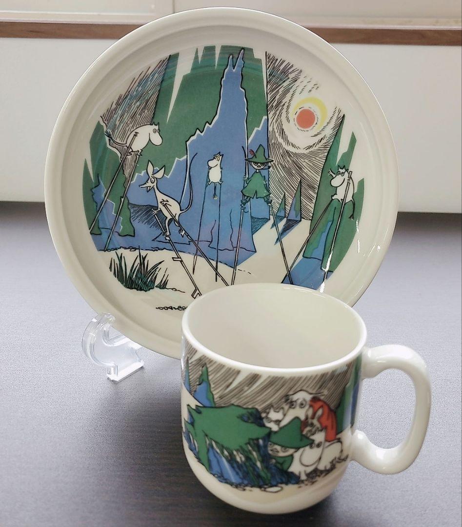 アラビア 【ムーミンチルドレンセット 】「ムーミン谷の彗星」 廃盤　希少