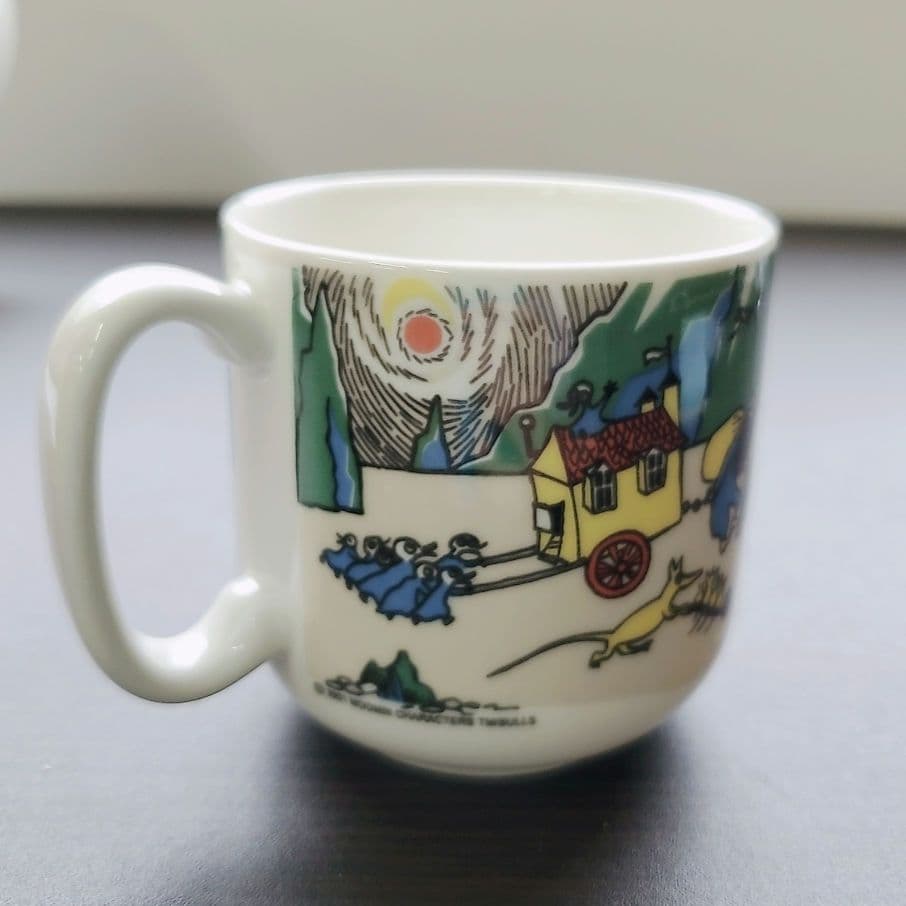 アラビア 【ムーミンチルドレンセット 】「ムーミン谷の彗星」 廃盤　希少