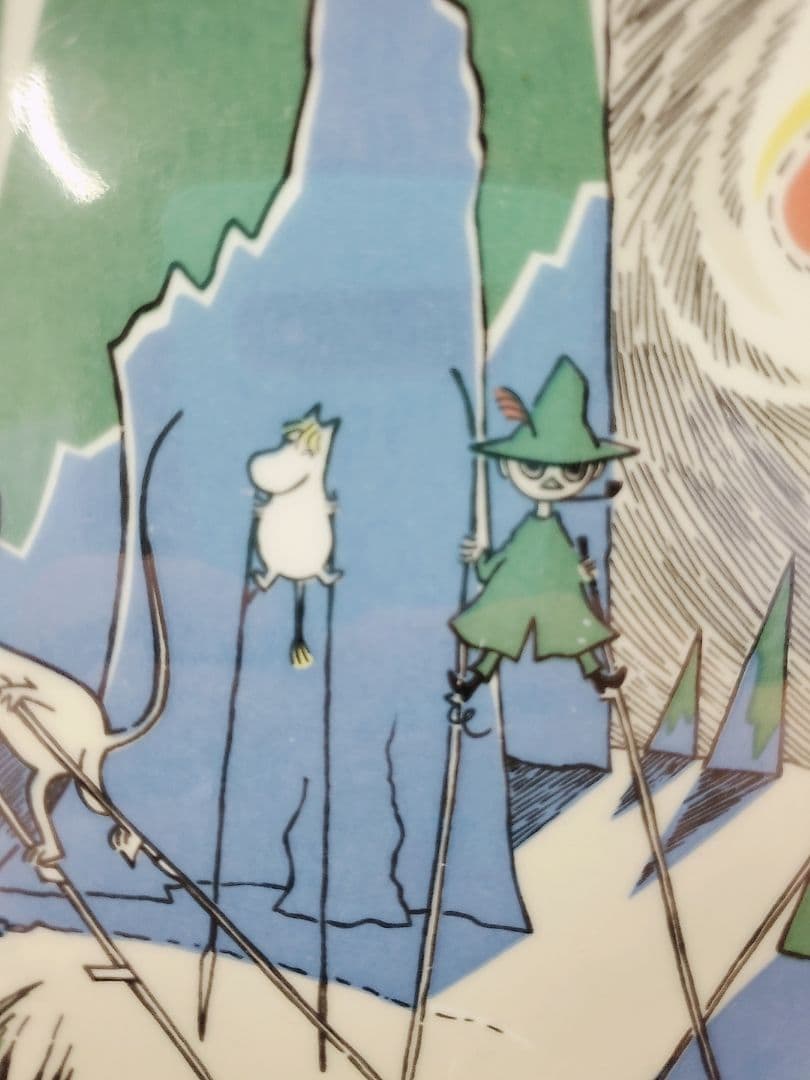 アラビア 【ムーミンチルドレンセット 】「ムーミン谷の彗星」 廃盤　希少