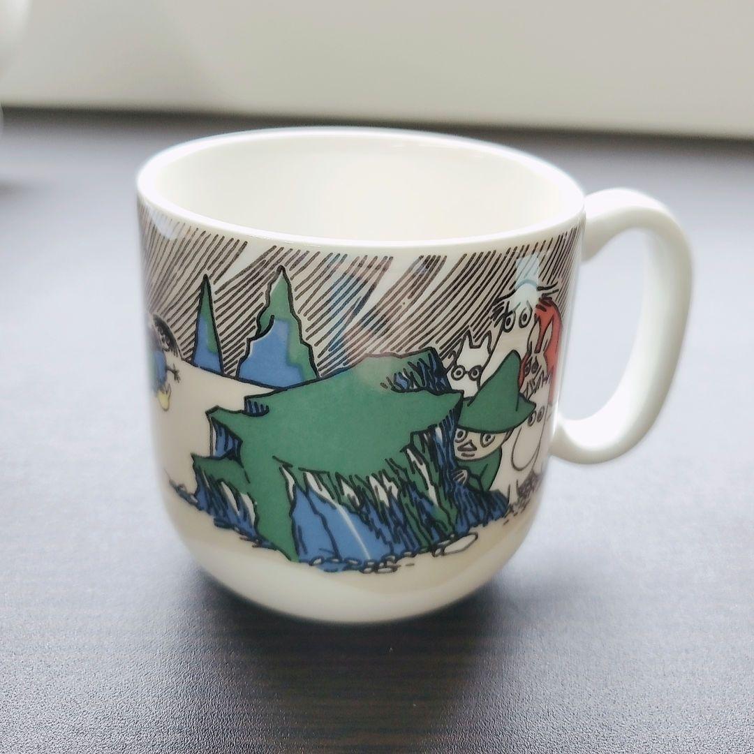 アラビア 【ムーミンチルドレンセット 】「ムーミン谷の彗星」 廃盤　希少