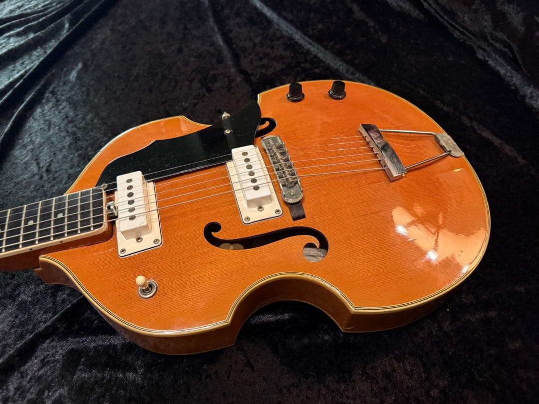 EKO Model395 エレキギター フルアコ ヴァイオリンギター ビザール