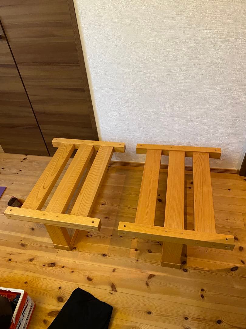 一枚板用　脚　2個