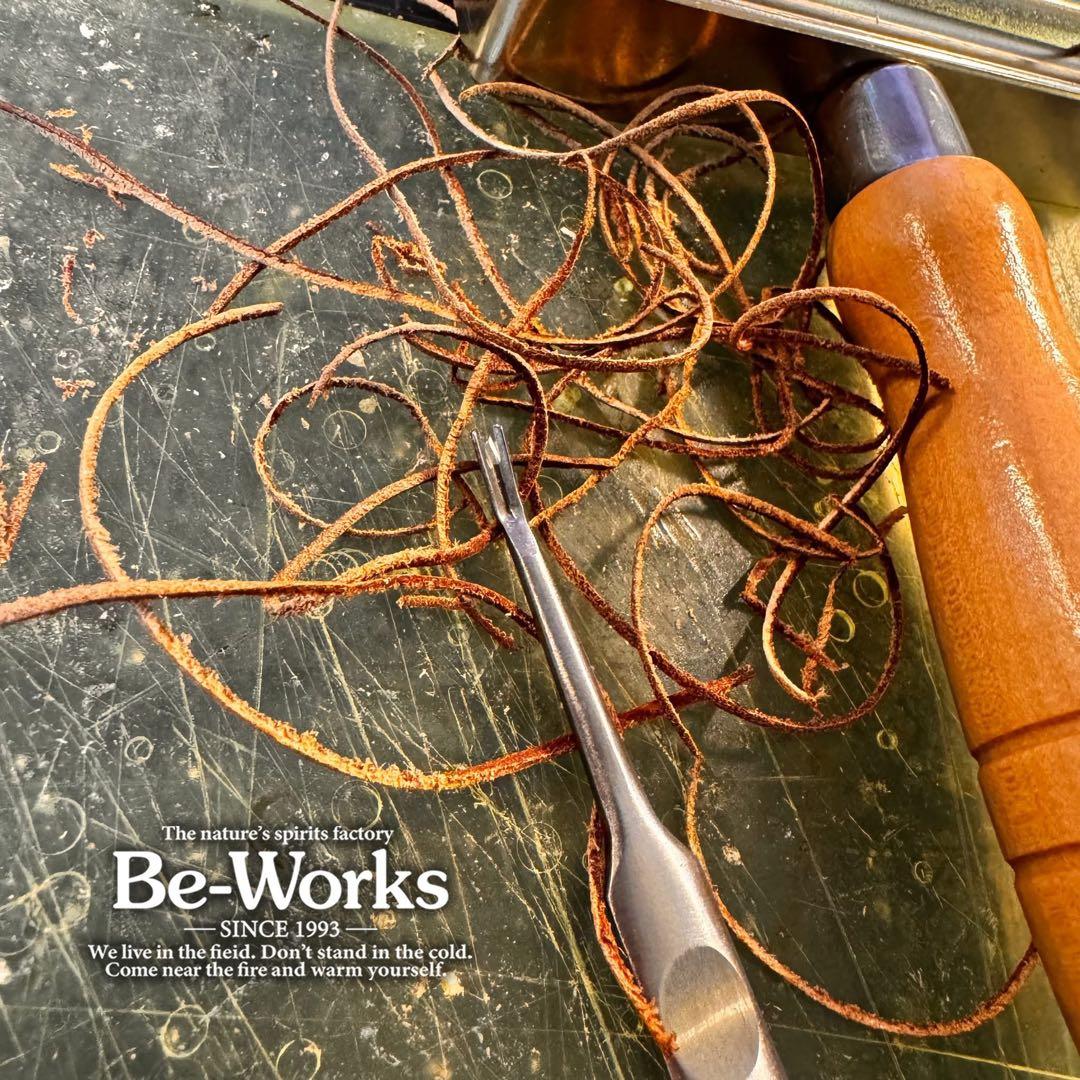 木と本革Be-Works 「Be-book 」ヌメ革突板システム手帳