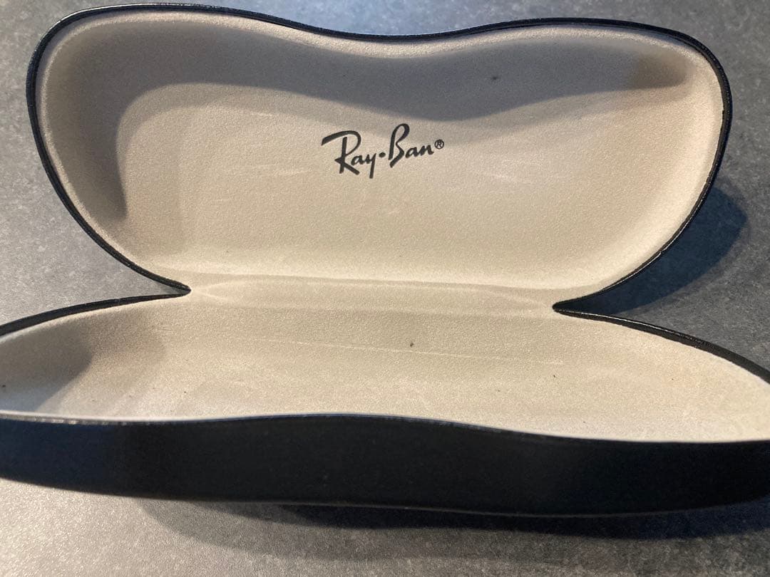 Ray-Ban 伊達メガネ　メガネフレーム　レイバン　ブラウン　度なし　眼鏡