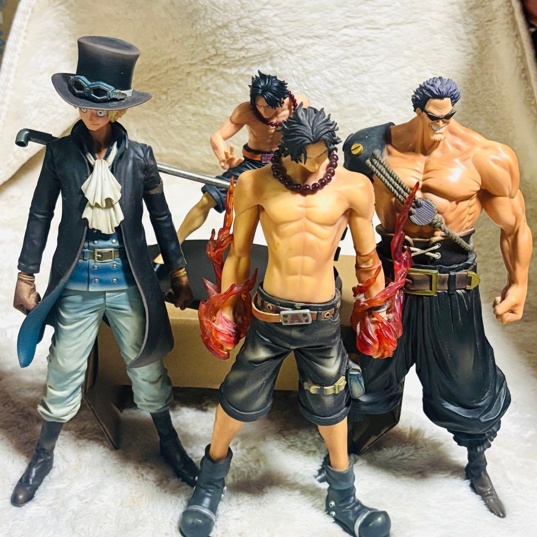 ワンピース フィギュア MASTER STARS PIECE 4点まとめ売り - メルカリ