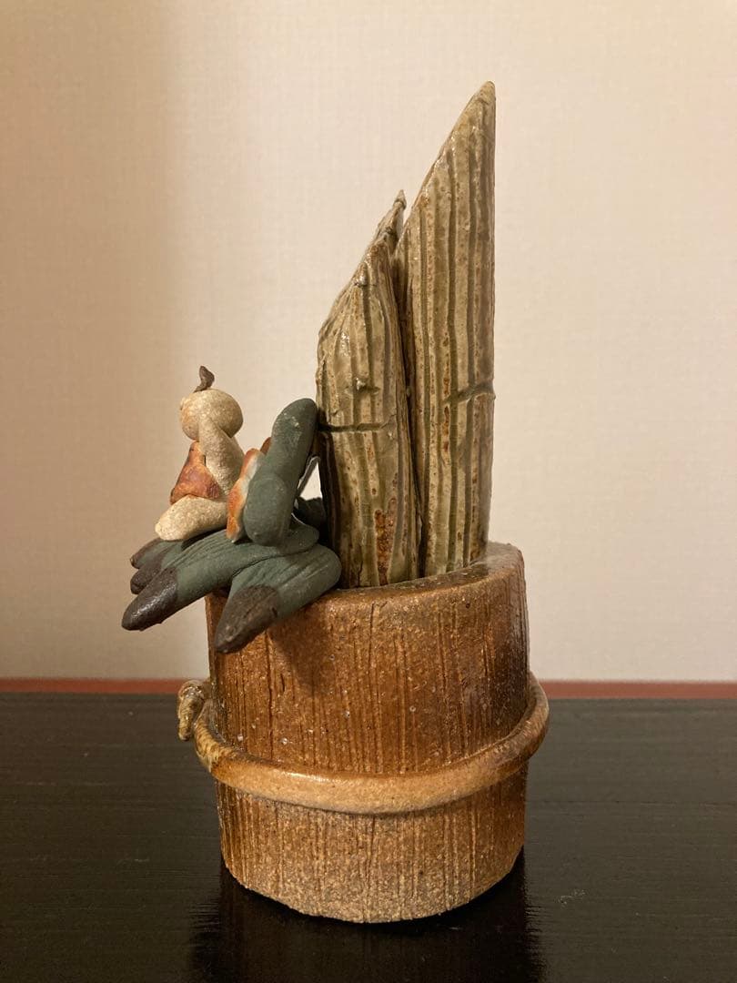 河井美晴さんの陶器の門松　お正月