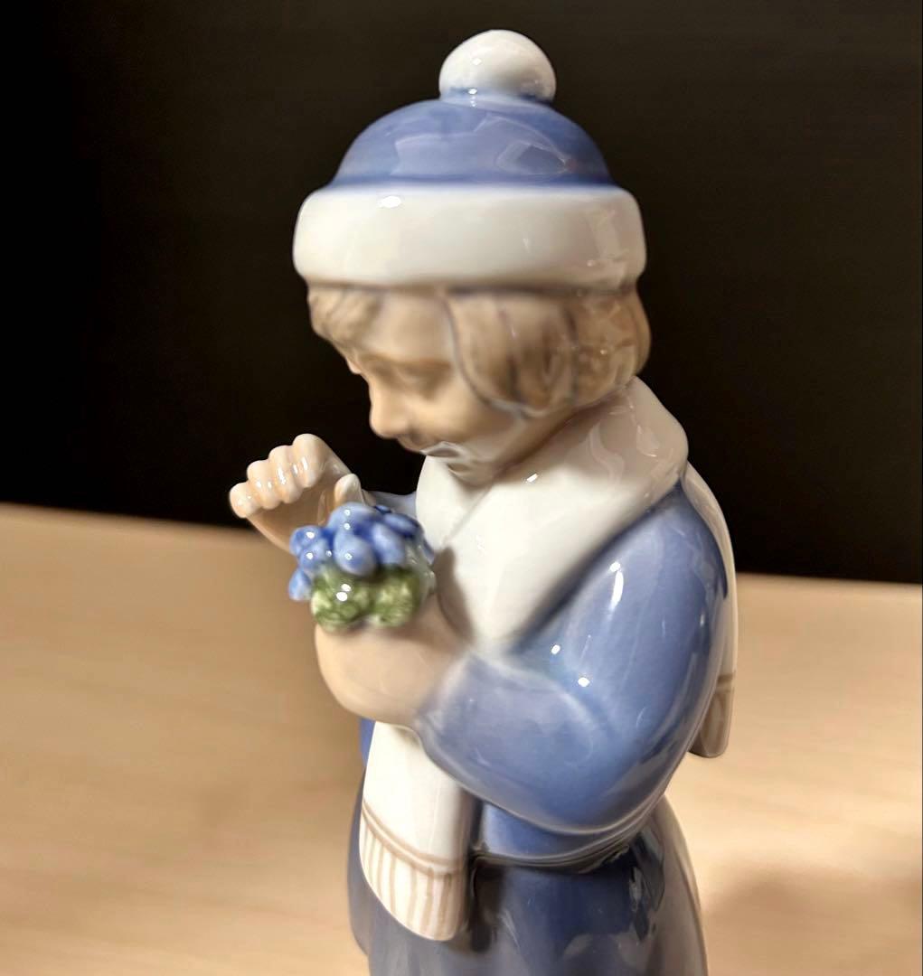 ロイヤルコペンハーゲン　March フィギュリン　一級品　デンマーク製　美品