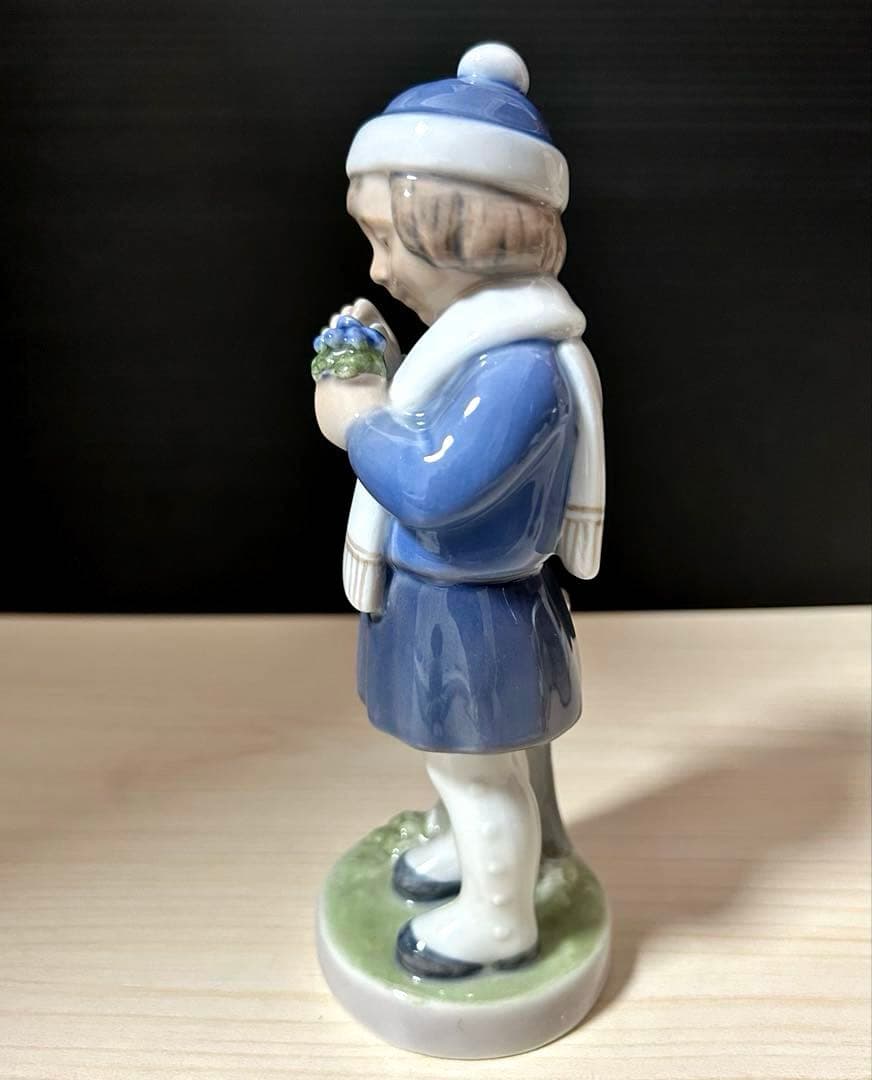 ロイヤルコペンハーゲン　March フィギュリン　一級品　デンマーク製　美品