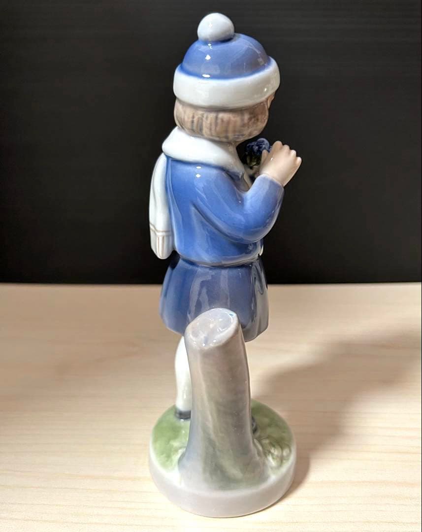 ロイヤルコペンハーゲン　March フィギュリン　一級品　デンマーク製　美品