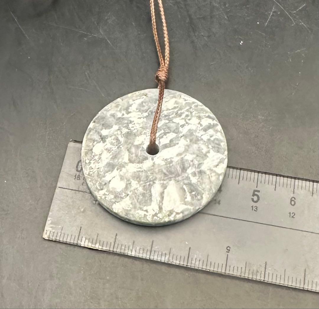 2026.1.14 雪原新緑大玉璧　糸魚川産山翡翠