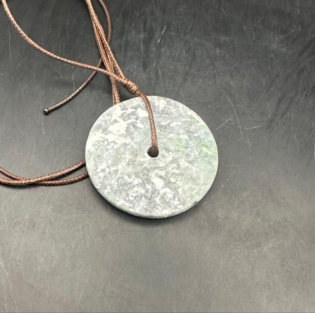 2026.1.14 雪原新緑大玉璧　糸魚川産山翡翠