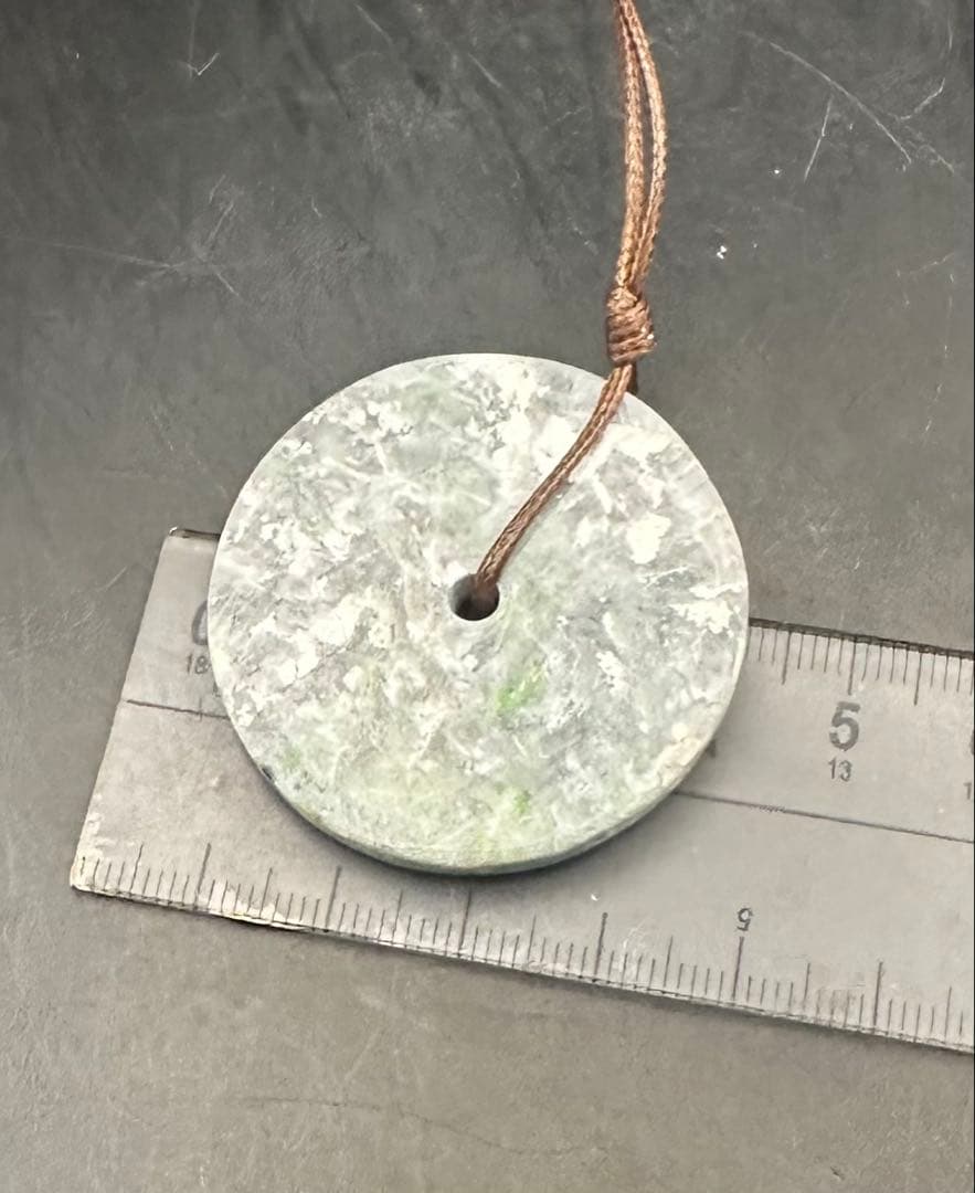 2026.1.14 雪原新緑大玉璧　糸魚川産山翡翠