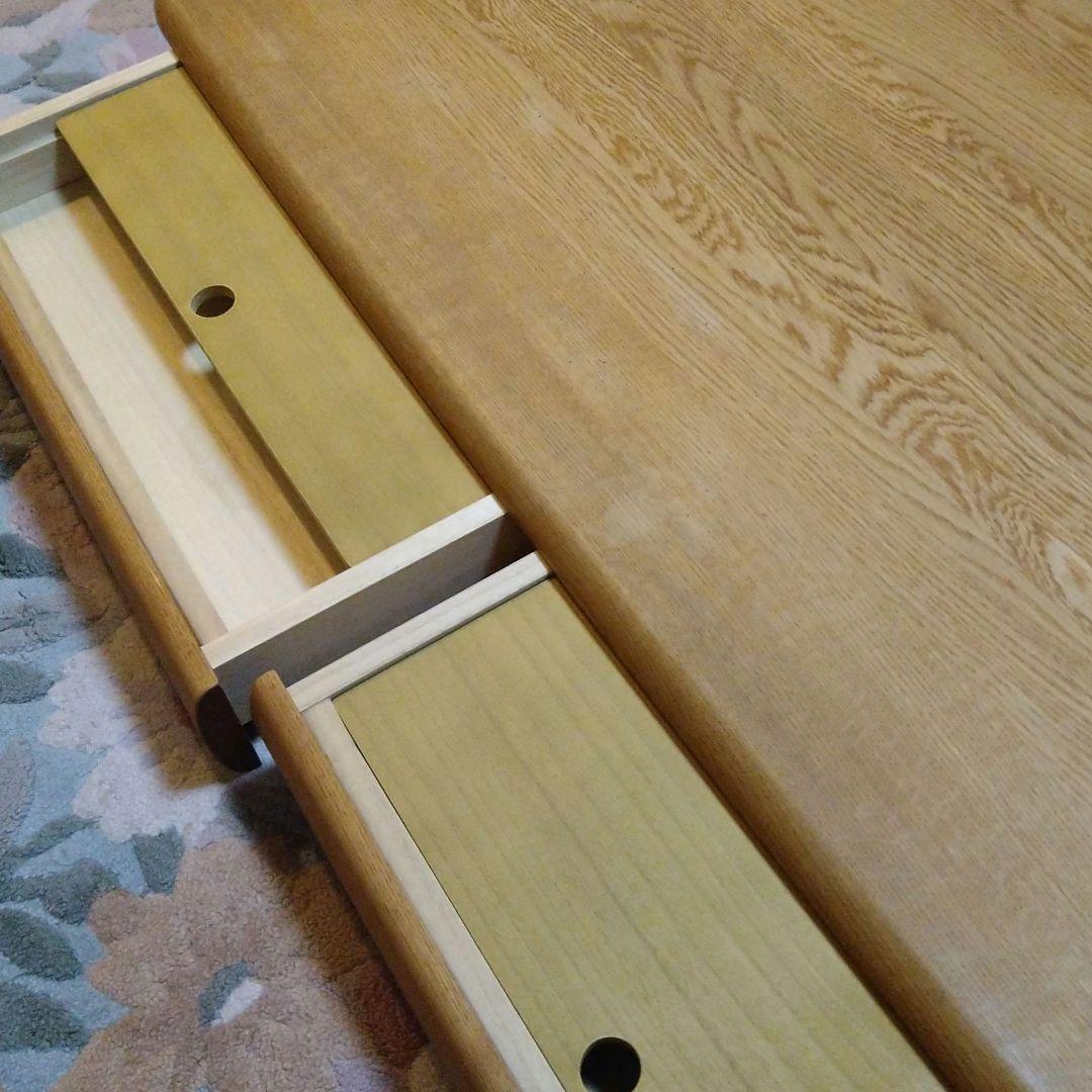 マルニ3点　❶学習デスク　②ブックスタンド　③移動式デスクワゴン　自然塗料アウロ