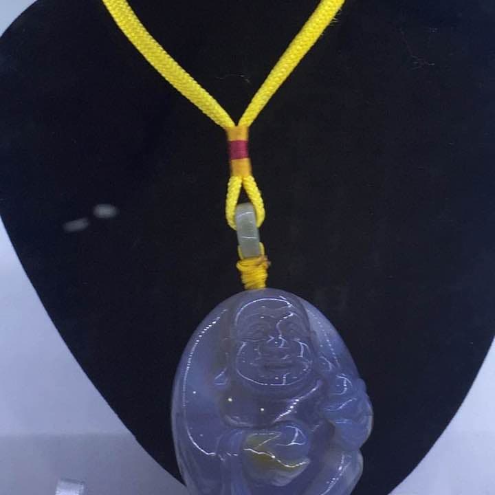 仏様握り石(玉髄)