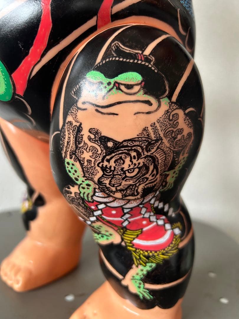 刺青キューピー　入れ墨キューピー　ソフビ