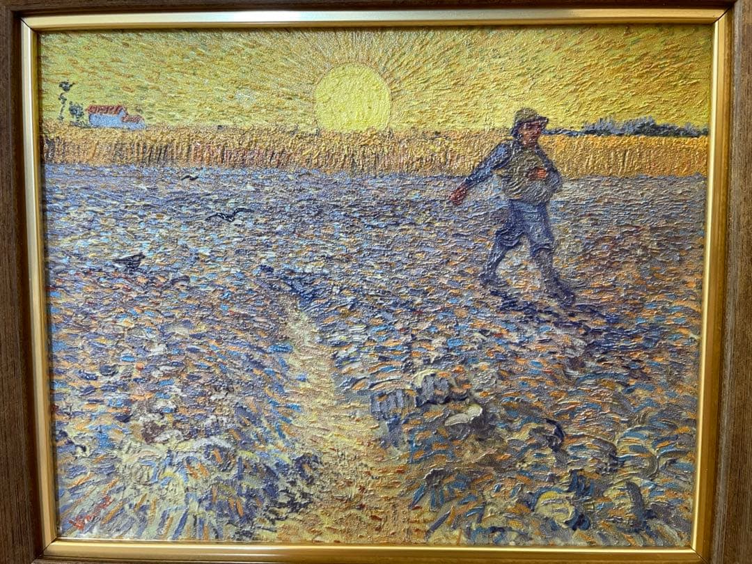 アルゴグラフ　ゴッホ　種まく人