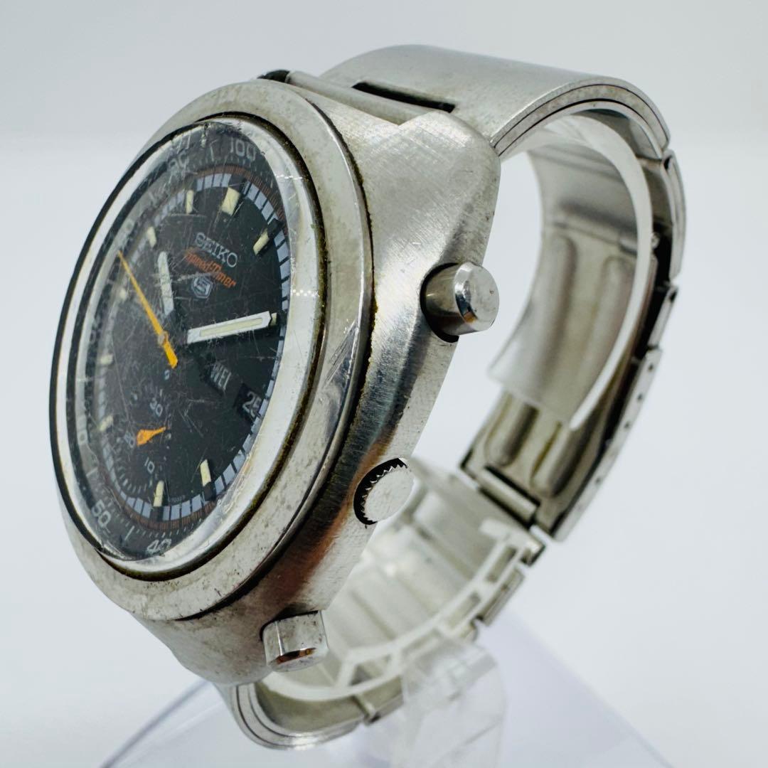✨SEIKO5✨Speed-Timer✨スポーツ✨デイデイト✨自動巻き✨腕時計✨
