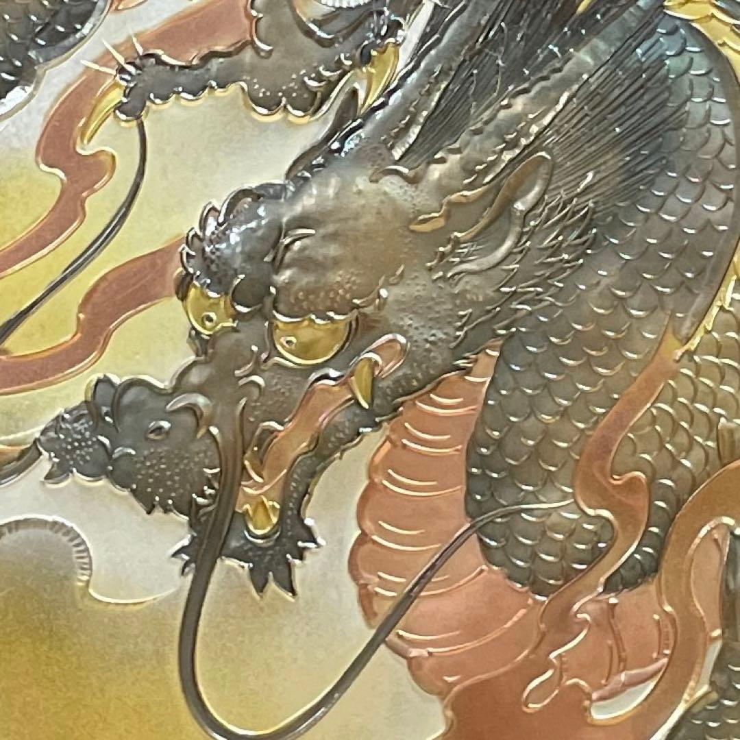 五月人形　屏風18号　彫金龍虎　トラ