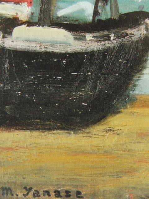 栁瀬雅夫、【早朝】、希少な限定額装用画集画、新品高級額 額装付、状態良好