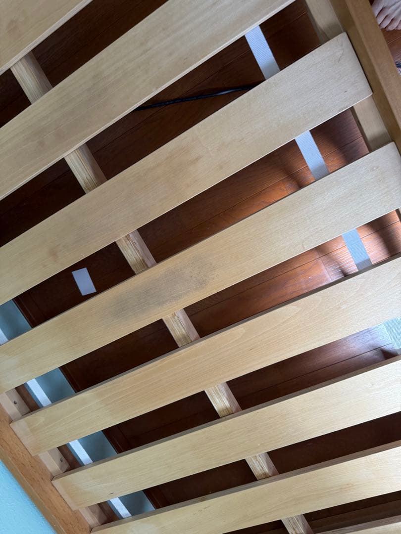 木製シングルベッドフレーム ACTUS 2台