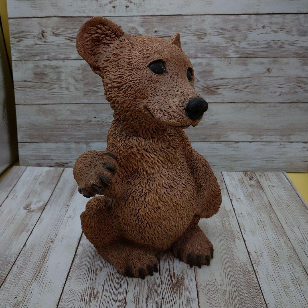 イタリア castagna（カスターニャ）社製 くまの置物 - メルカリ