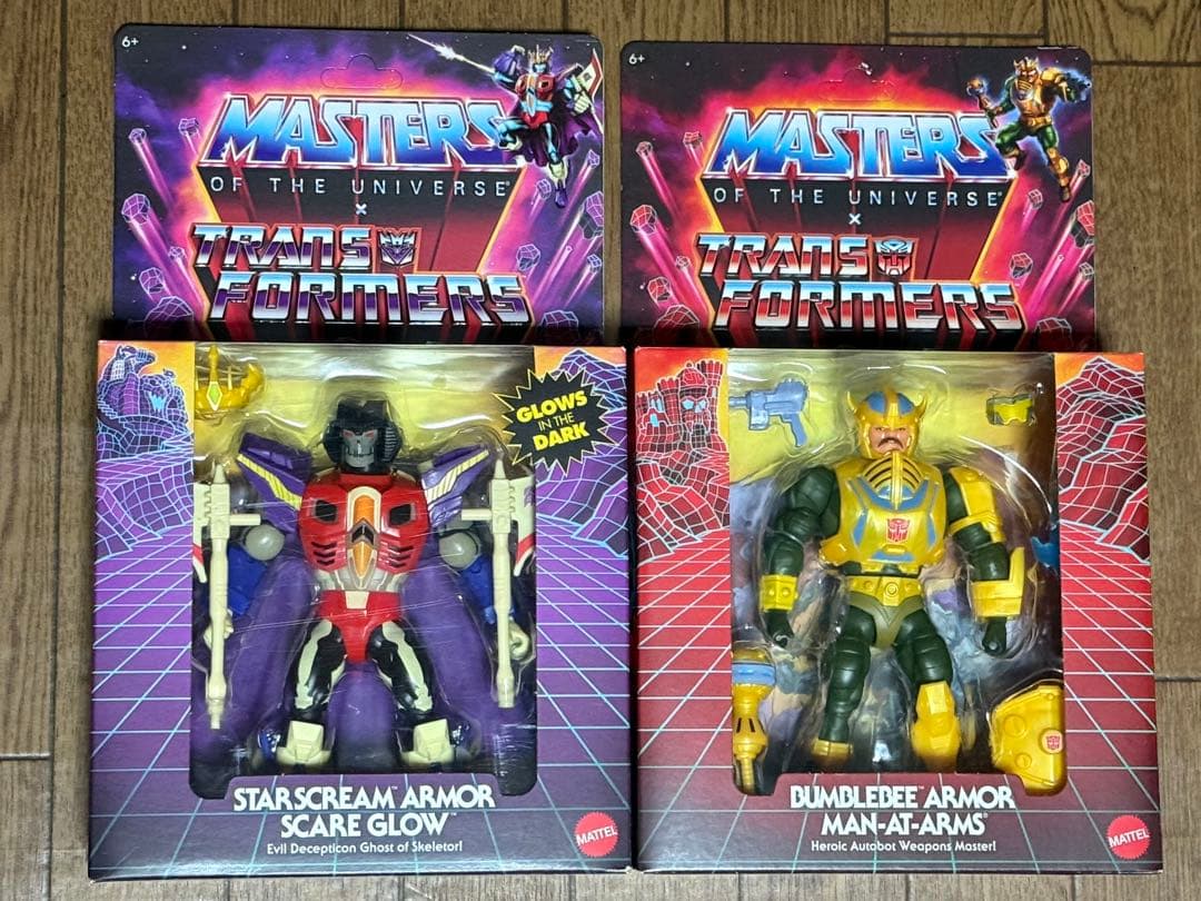 貴重 トランスフォーマー マスターズオブザユニバース セット motu