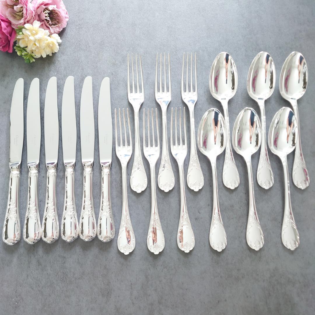 かおりん様 美品 クリストフル マルリー テーブルサイズ 18点