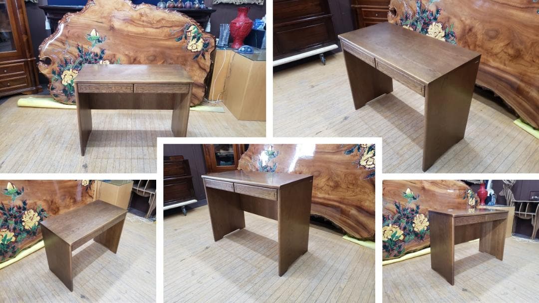 see-take-shee　カリモク　karimoku　引き出し付き机