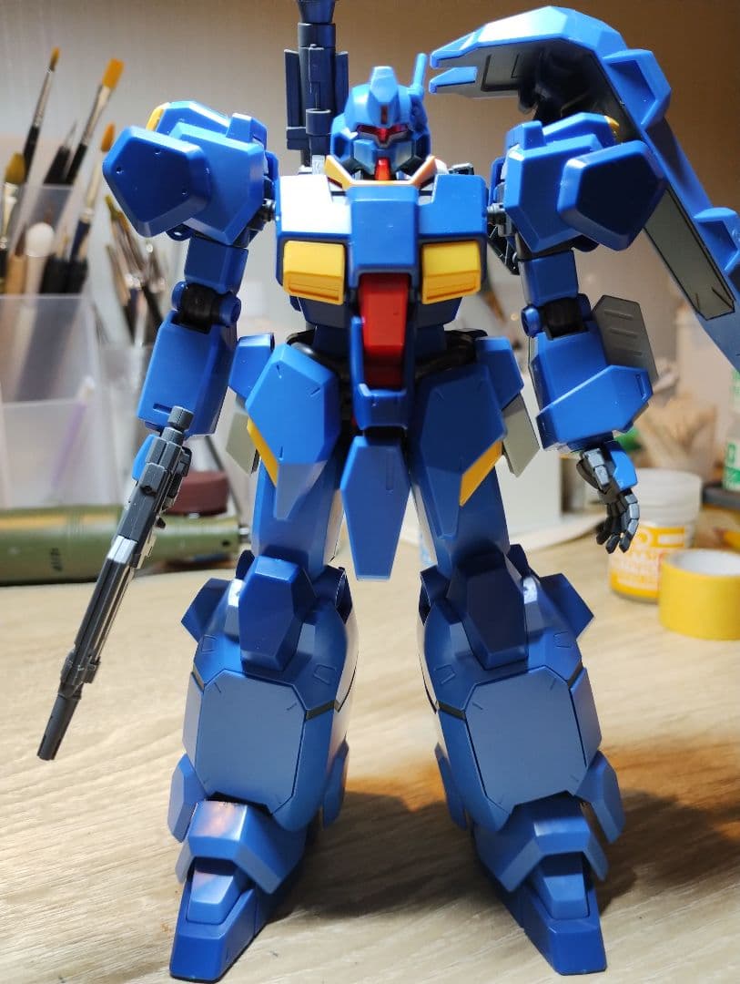 HG メッサー グスタフ・カール 組み立て済み＋ガルバルディβクリア