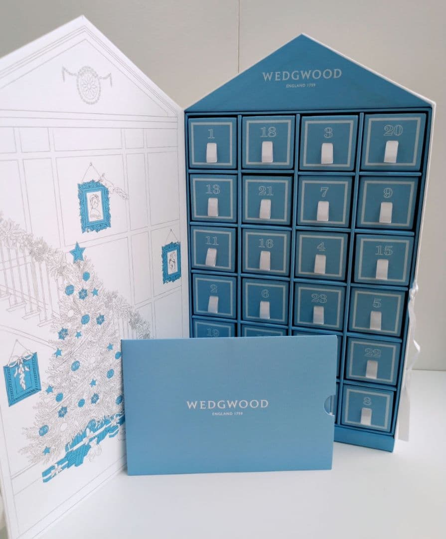 ✩2/12限定価格✩ウェッジウッド　アドベントカレンダーオーナメントのみ　13点