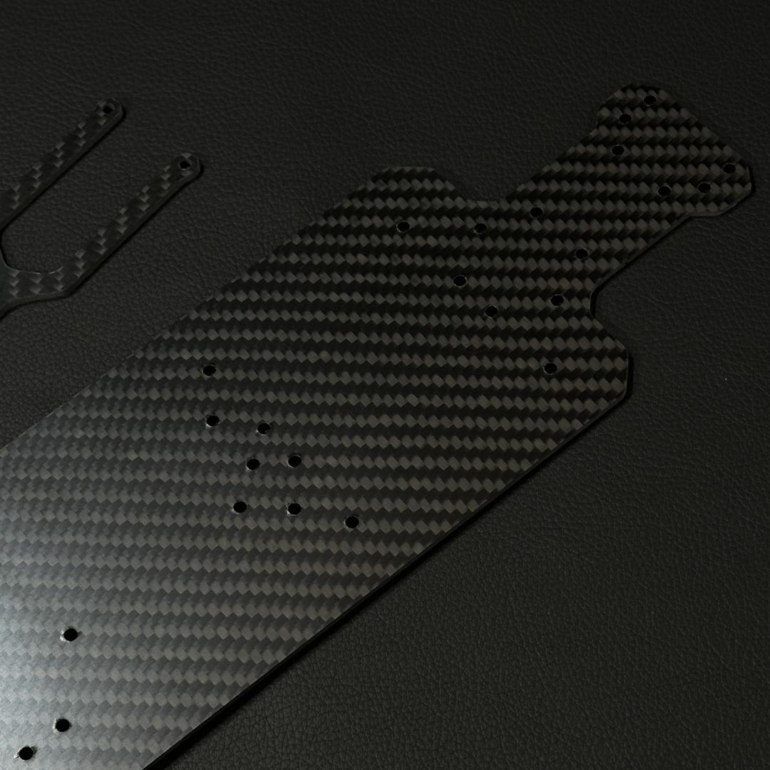 特注品 ヨコモ RD2.0 カーボンシャーシ 2.0mm + アッパ m1518