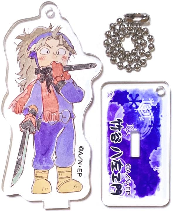 忍たま乱太郎 竹谷 八左ヱ門 アクリルスタンドキーホルダー 雪 - メルカリ