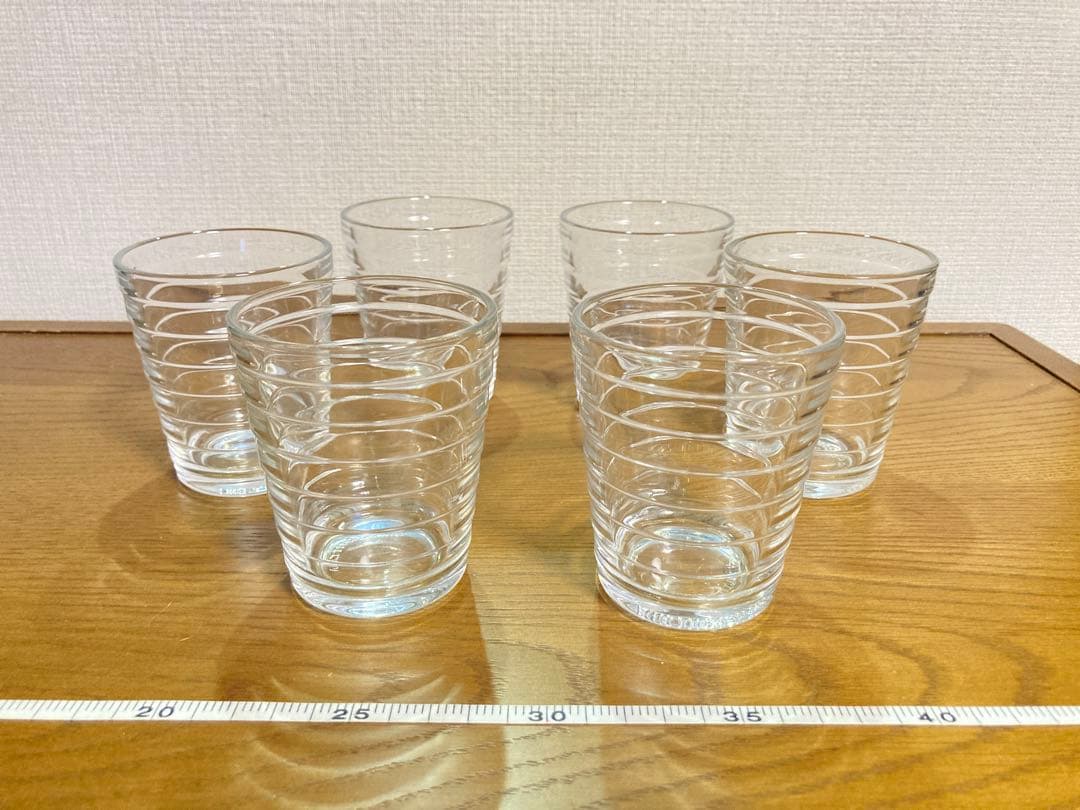 イッタラ  アイノアアルト ボウル プレート グラス セット