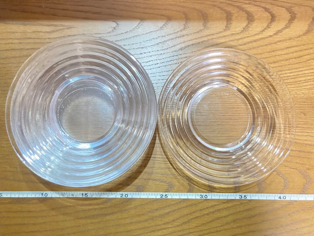 イッタラ  アイノアアルト ボウル プレート グラス セット