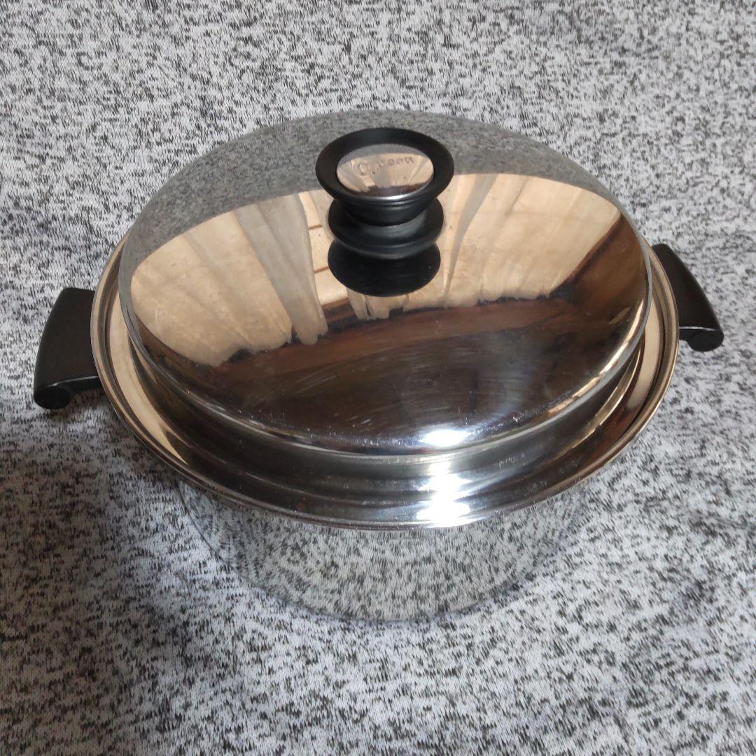 アムウェイ クイーン 鍋 旧型大 フライパン・大 両手鍋